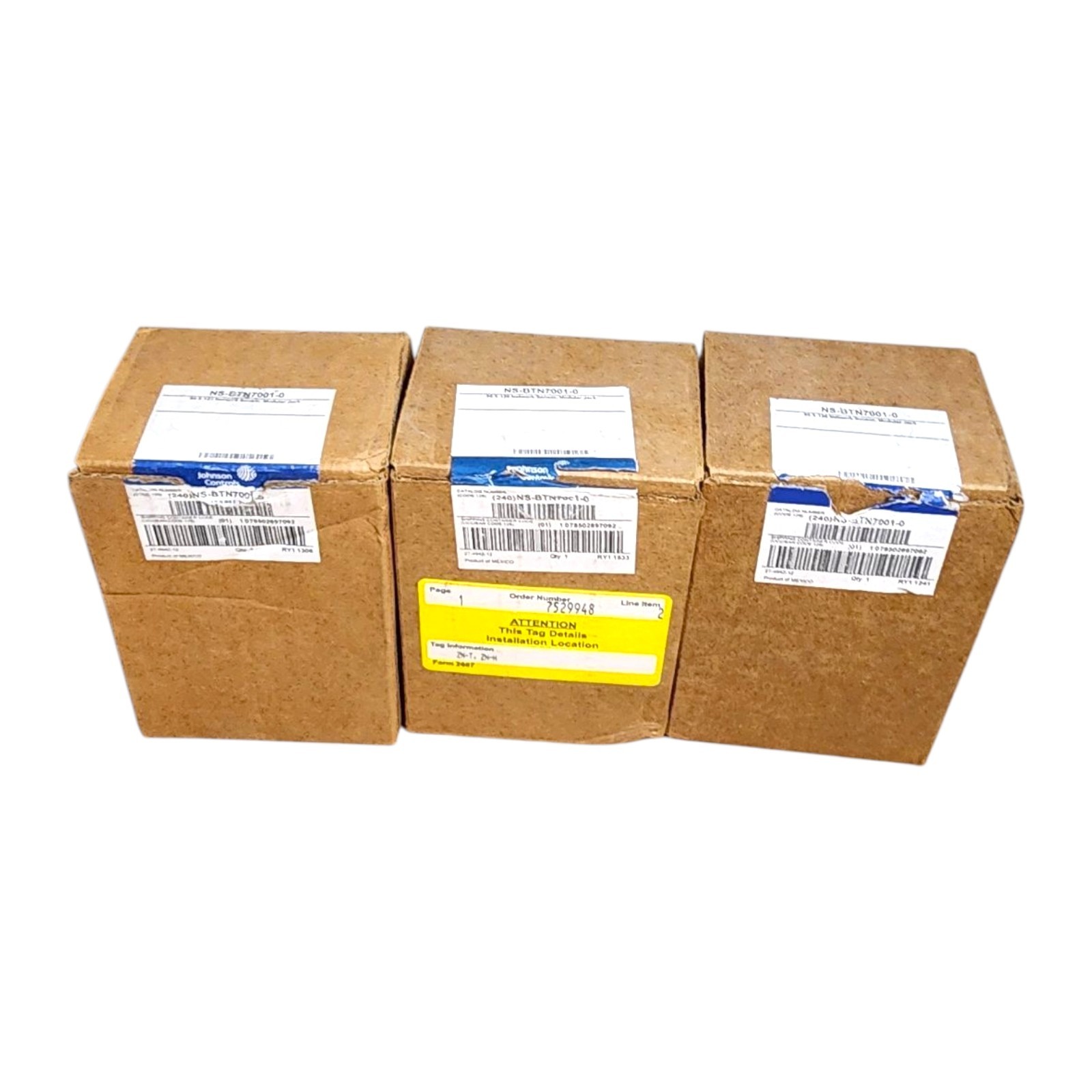 JOHNSON CONTROLS NS-BTN7001-0 Network Sensor NEW open box lot of 3 Free Shipping