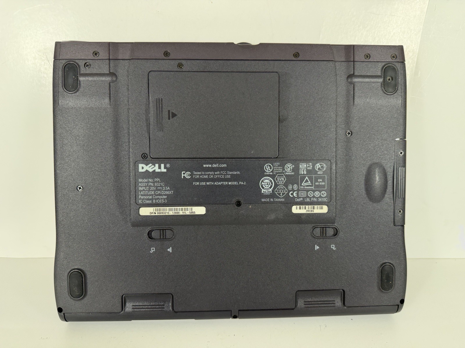 Vintage Dell Latitude CPi Pentium II Mmx Laptop Computer Model PPL UNTESTED