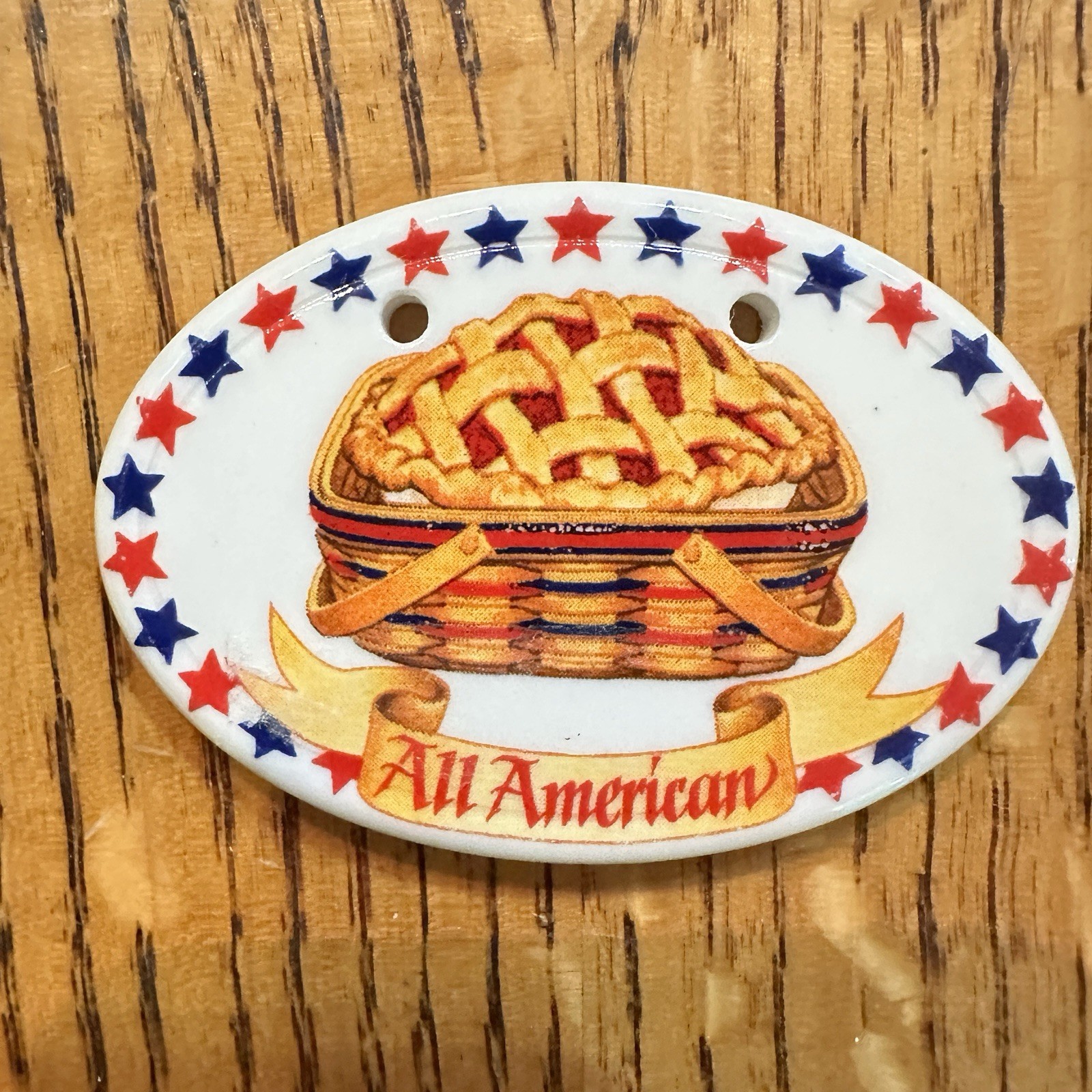 Longaberger Tie-On All American