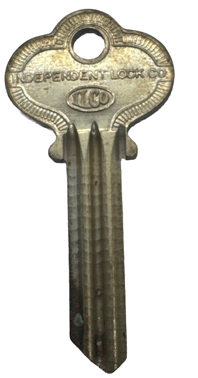 Vintage ILCO Independent Lock Co 1021BA Key