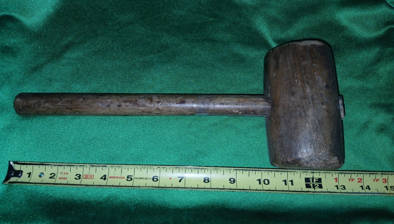 Antique Hand Made Wooden Crab Cracking Mallet!
