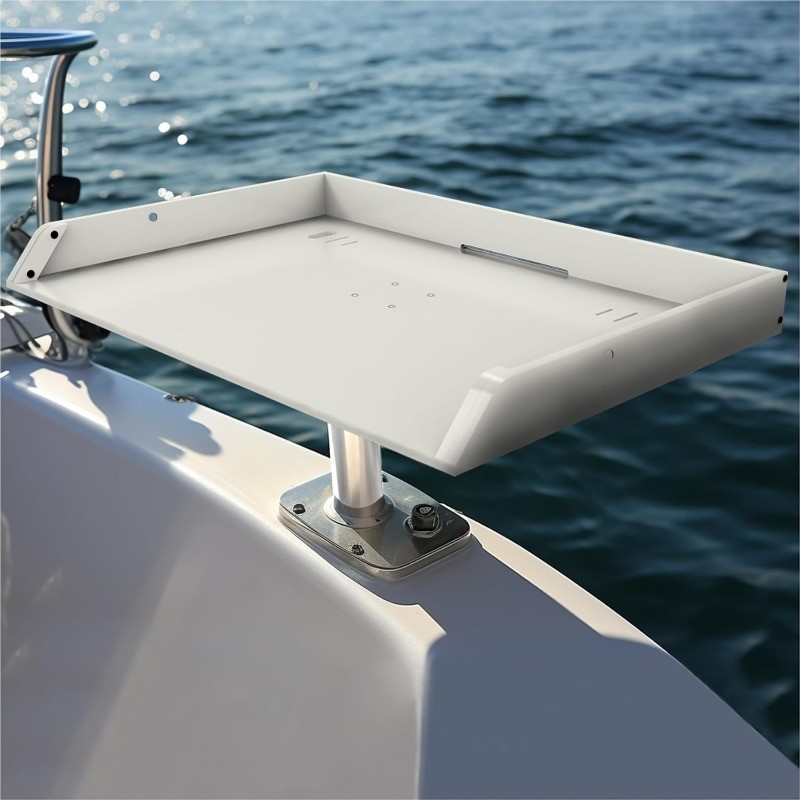 Bait Cutting Board for Boat, Boat Cutting Board, with Rod Holder Mount Plier