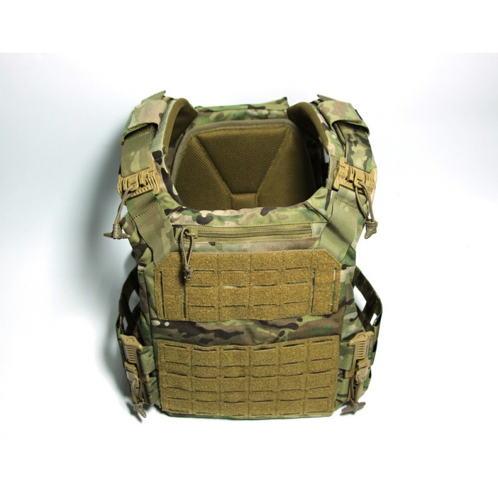 Tactical Vest Plate Carrier Warrior Spirit WS-EXP 3.0 Max Multicam MOLLE 28x39cm