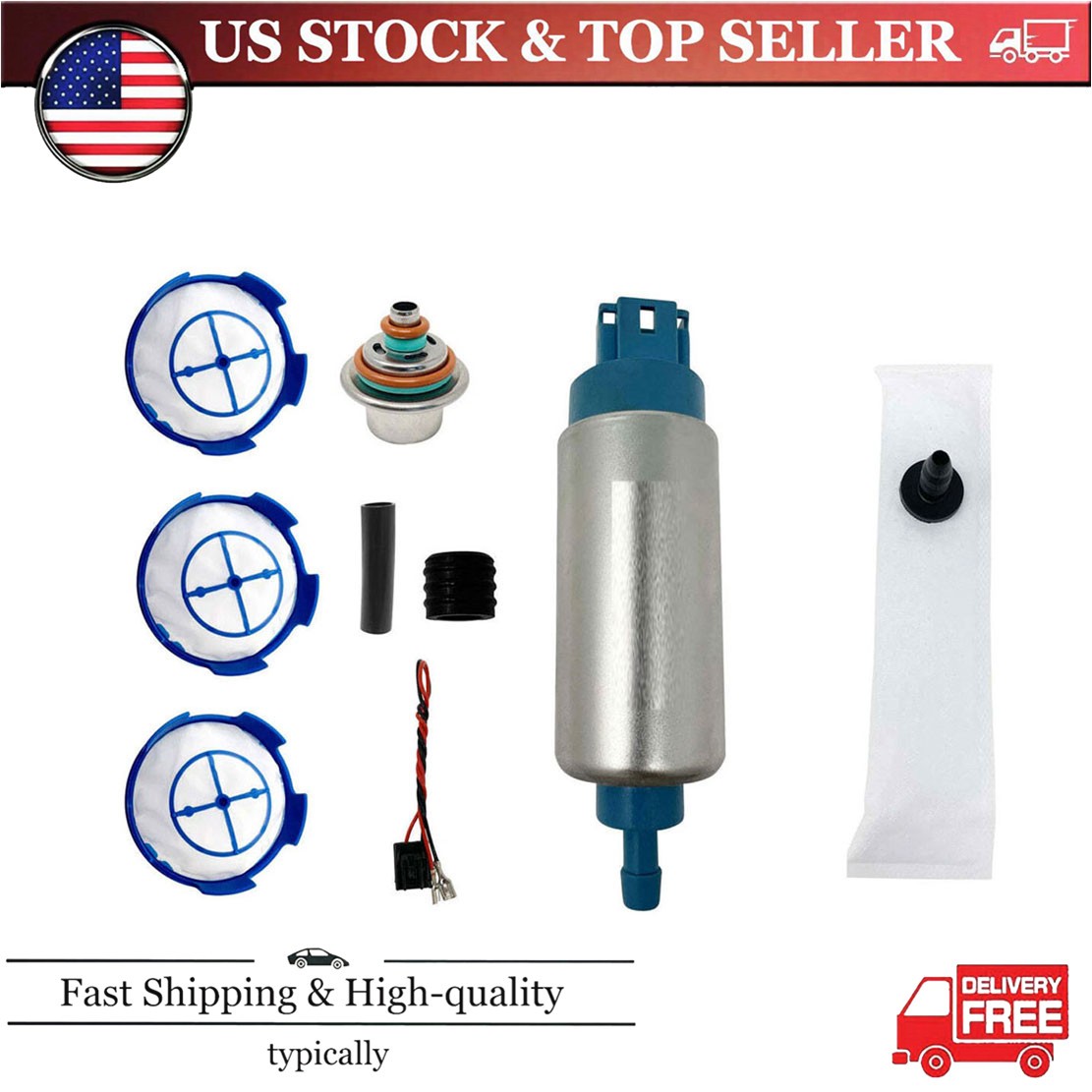 NEW Fuel Pump +Regulator For 2003-2006 Arctic Cat Firecat 600 700 1670-851 US