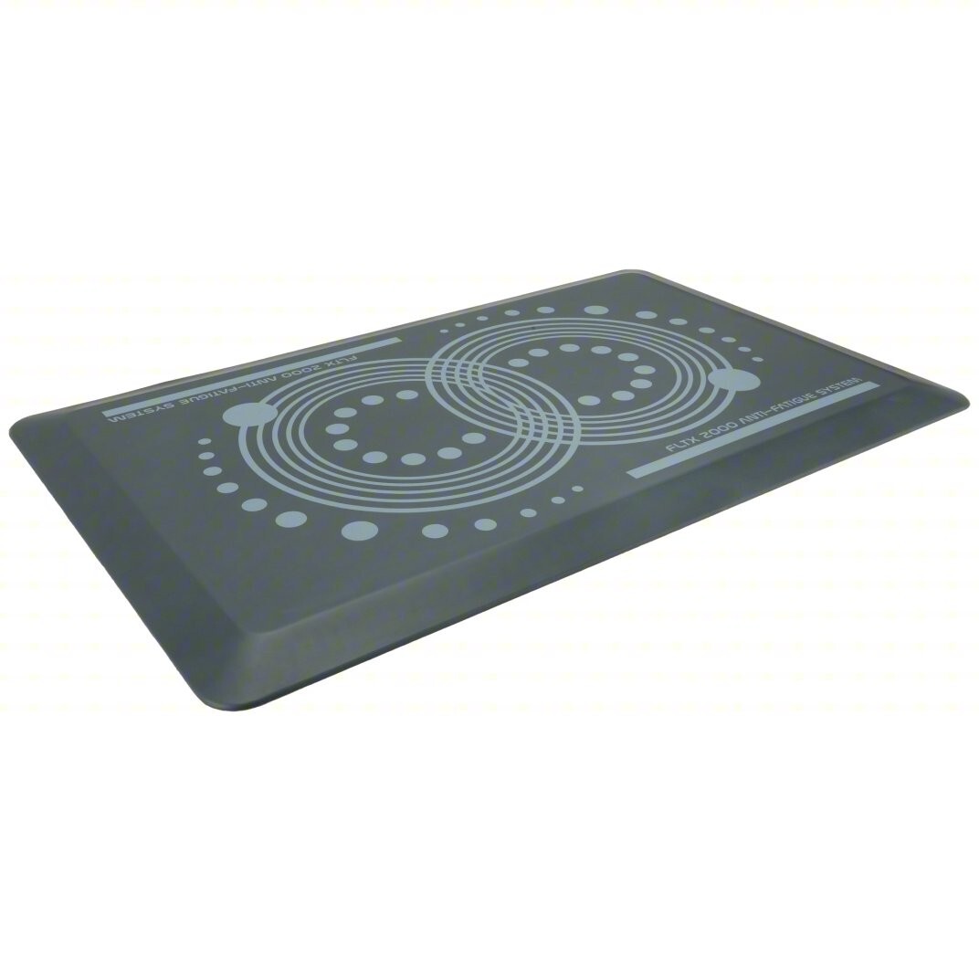 AFS-TEX System 2000 20" x 32" Anti-Fatigue Mat Slate Gray Large FCA22032GY