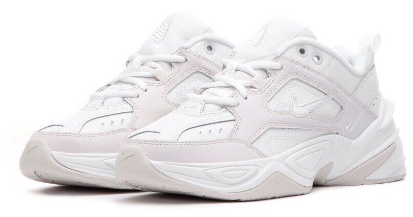 Nike M2K Tekno AO3108-006 White 100%AUTHENTIC Women Fashion Off White Sneakers