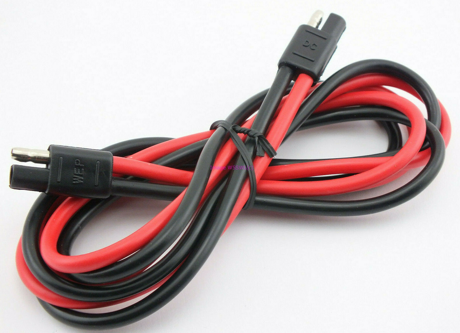 10 AWG 4ft Power Lead 2-Pin Quick Connector Hi-Power Radio CB Ham Solar Chargers