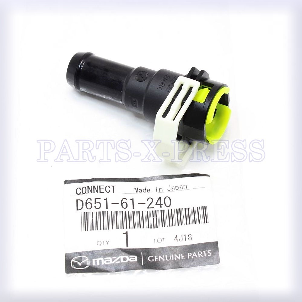 GENUINE OEM MAZDA WATER HOSE CONNECTOR MAZDA 2 / MAZDA 3 / MAZDA 5 D651-61-240