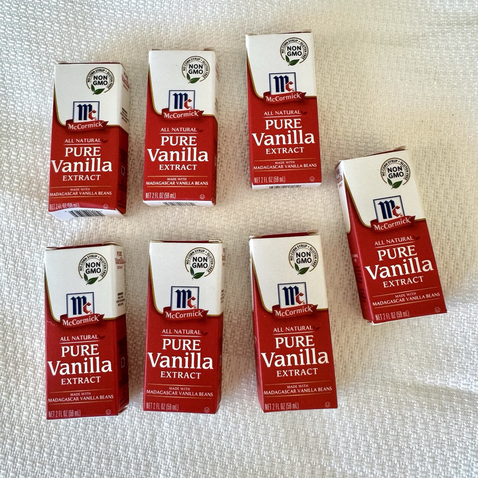 LOT Of Zuru Mini Brands Miniature Food Toys Mixed Series - 7 X McCormick Vanilla