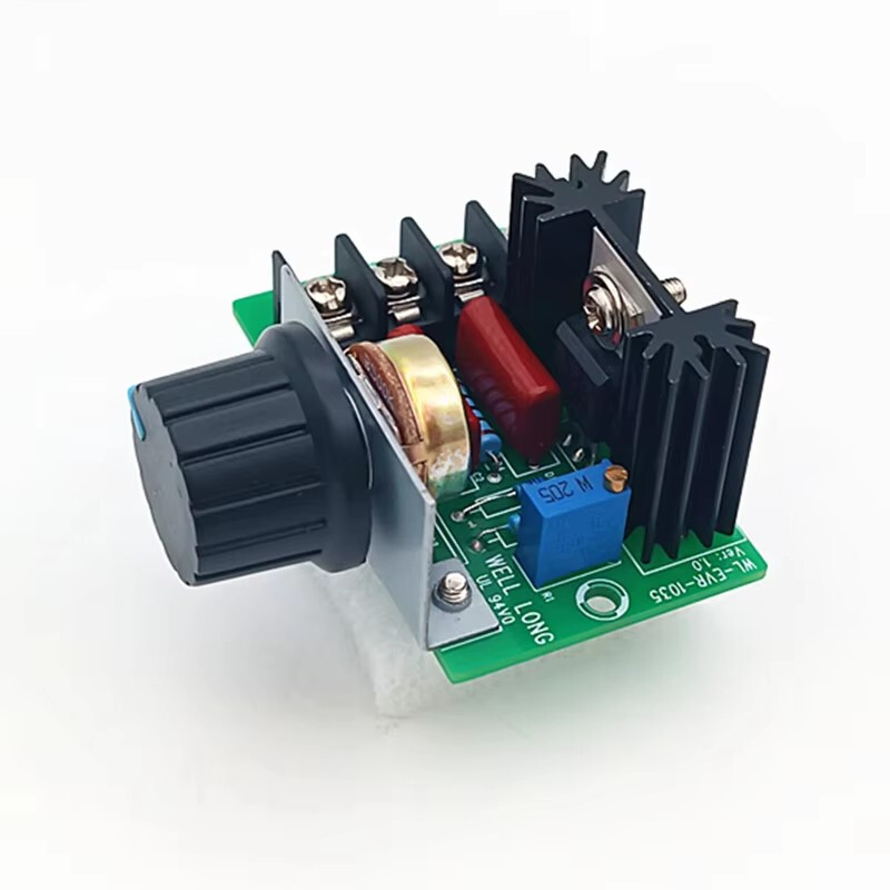 AC Motor Speed Control Module Dimmer Regulator Adjustable Voltage Regulator