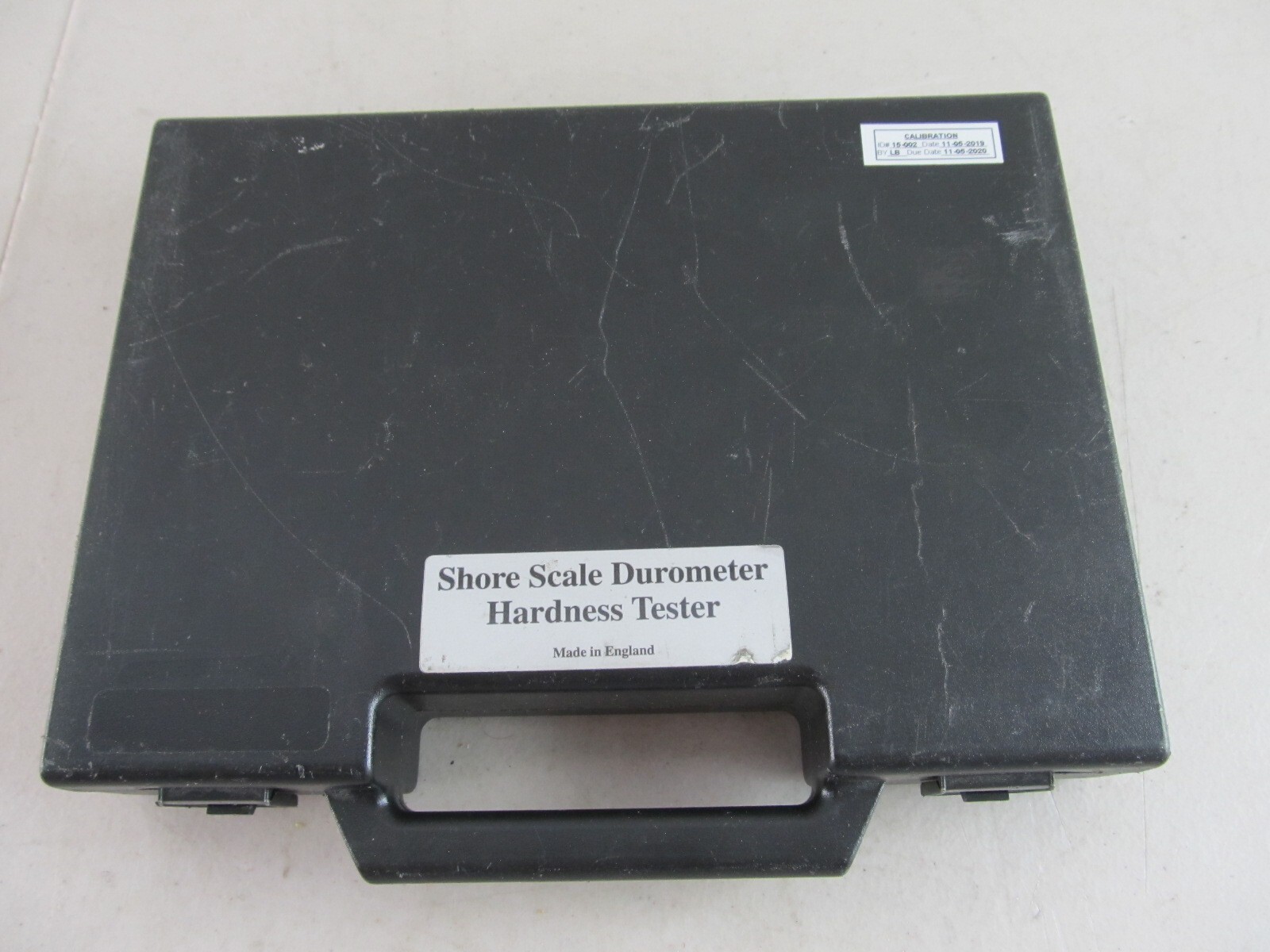 CV Instruments Shore Scale A Durometer Hardness Tester in Case