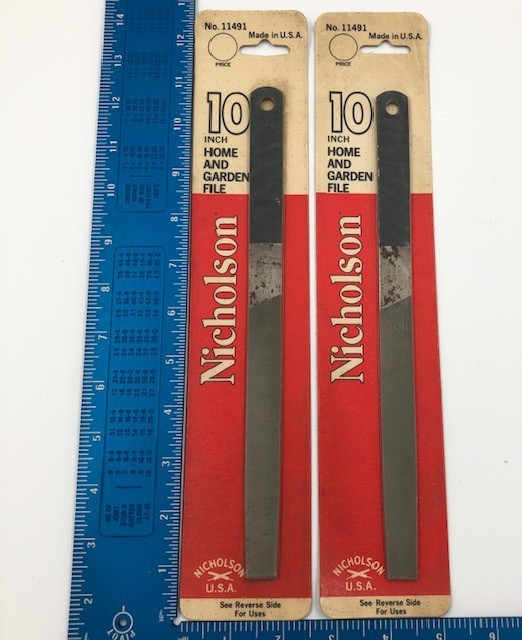 Lot of 2- Nicholson Home and Garden File 10" no.114910 NOS