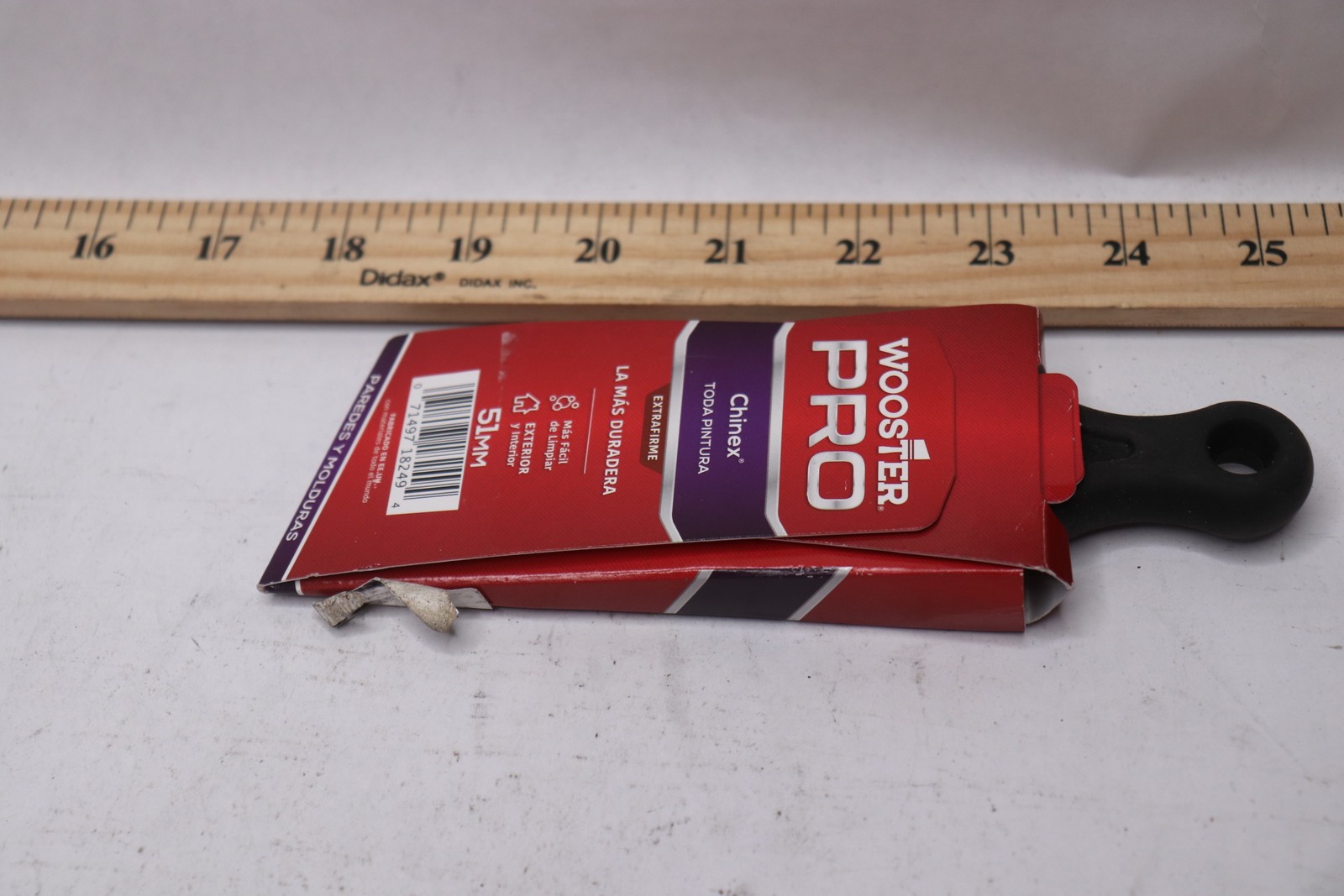 Wooster 2 in. Pro Chinex Short Handle Angle Sash Brush