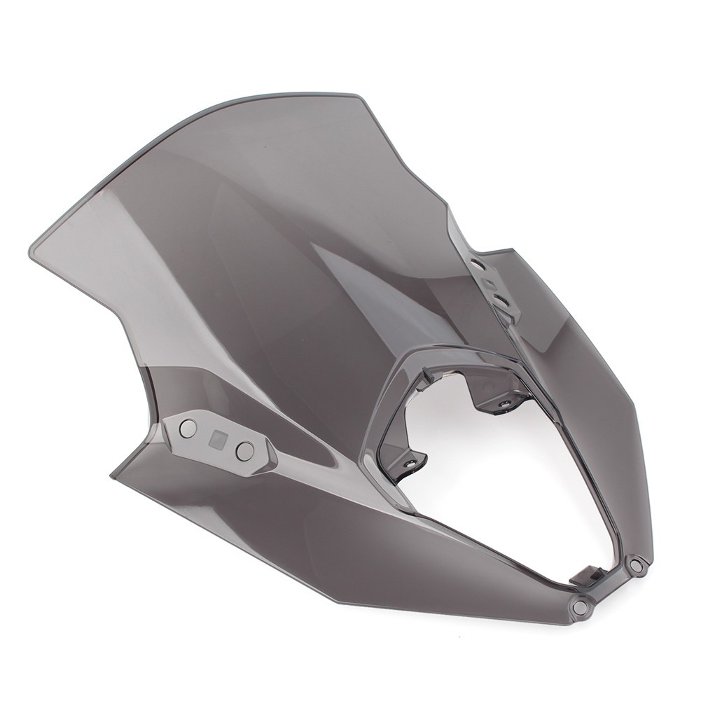 Windshield Windscreen Protector For Kawasaki ER6F Ninja 650 EХ-650 20-2023 Gray