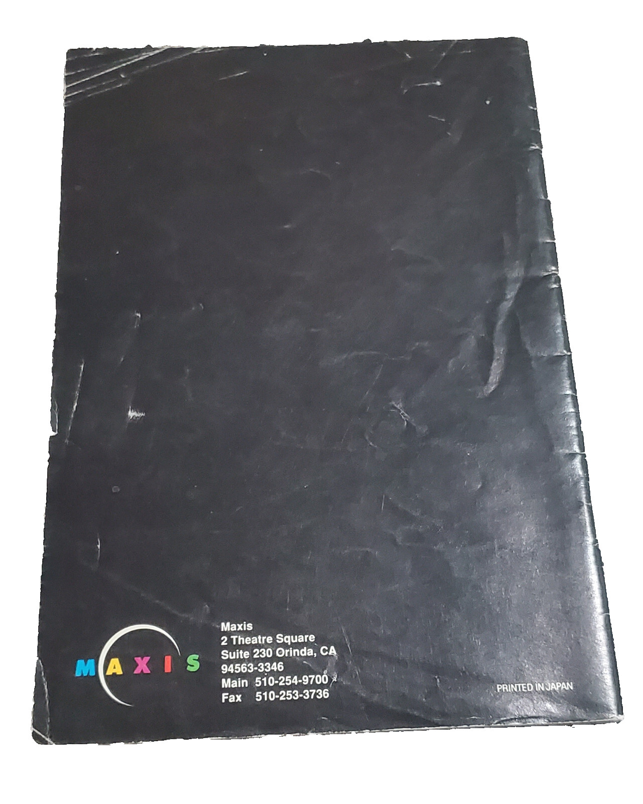 Sim Ant Super Nintendo SNES Instruction Manual ONLY Authentic OEM Booklet Maxis