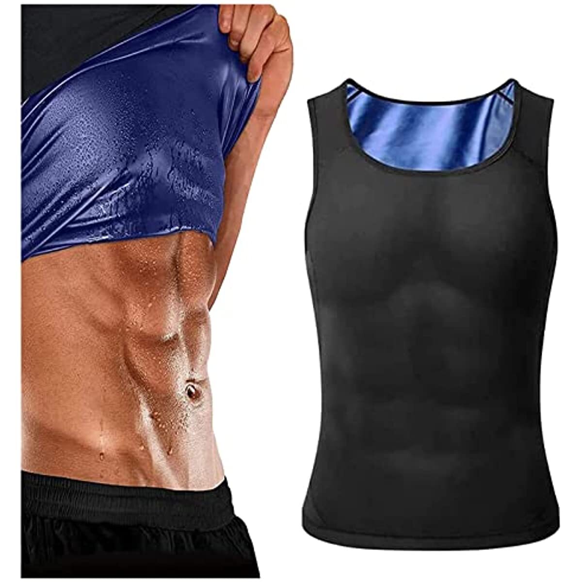 Gynecomastia Compress Tank Top Mens Slimming Body Shaper Vest Sports Vest Shirt