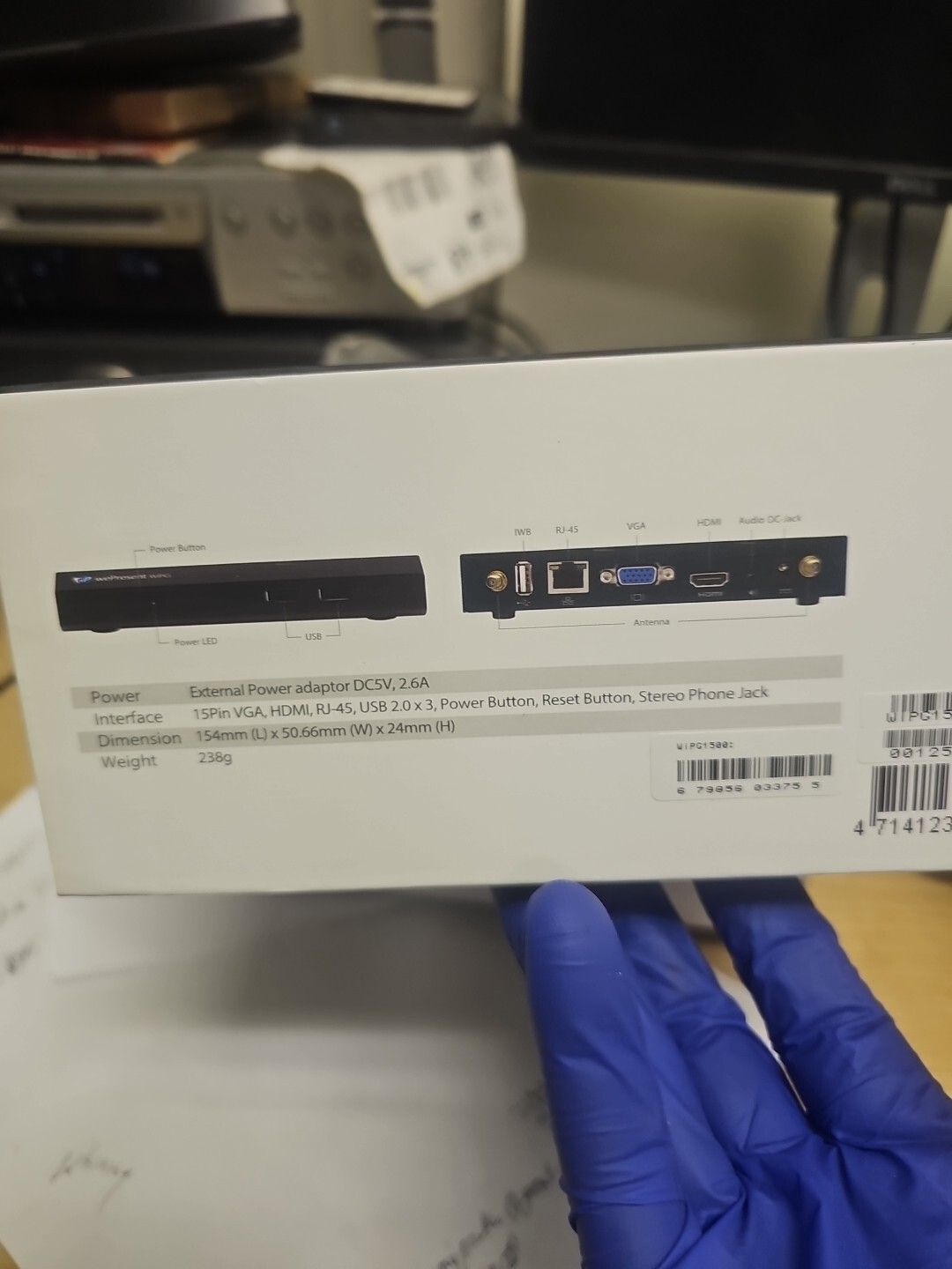 WePresent WiPG-1500 Wireless Interactive Presentation Gateway - BRAND NEW