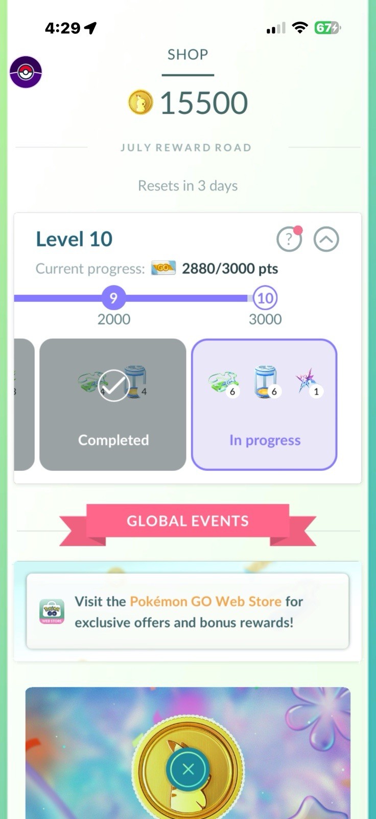 Pokémon GO Level 73 Game Account Legendary Shiny Pokémon Collection