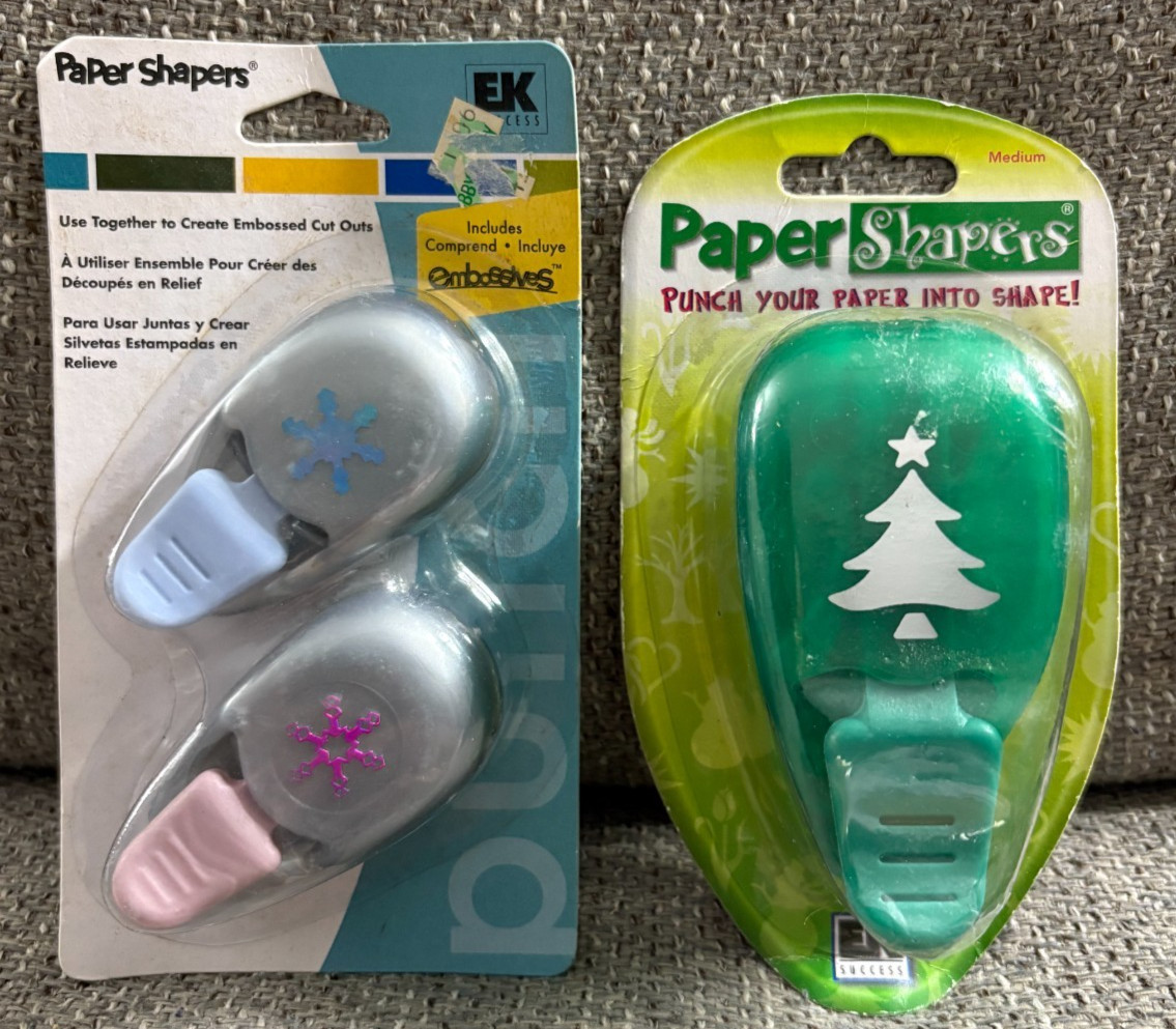 EK Sucess paper punches (see description for details)