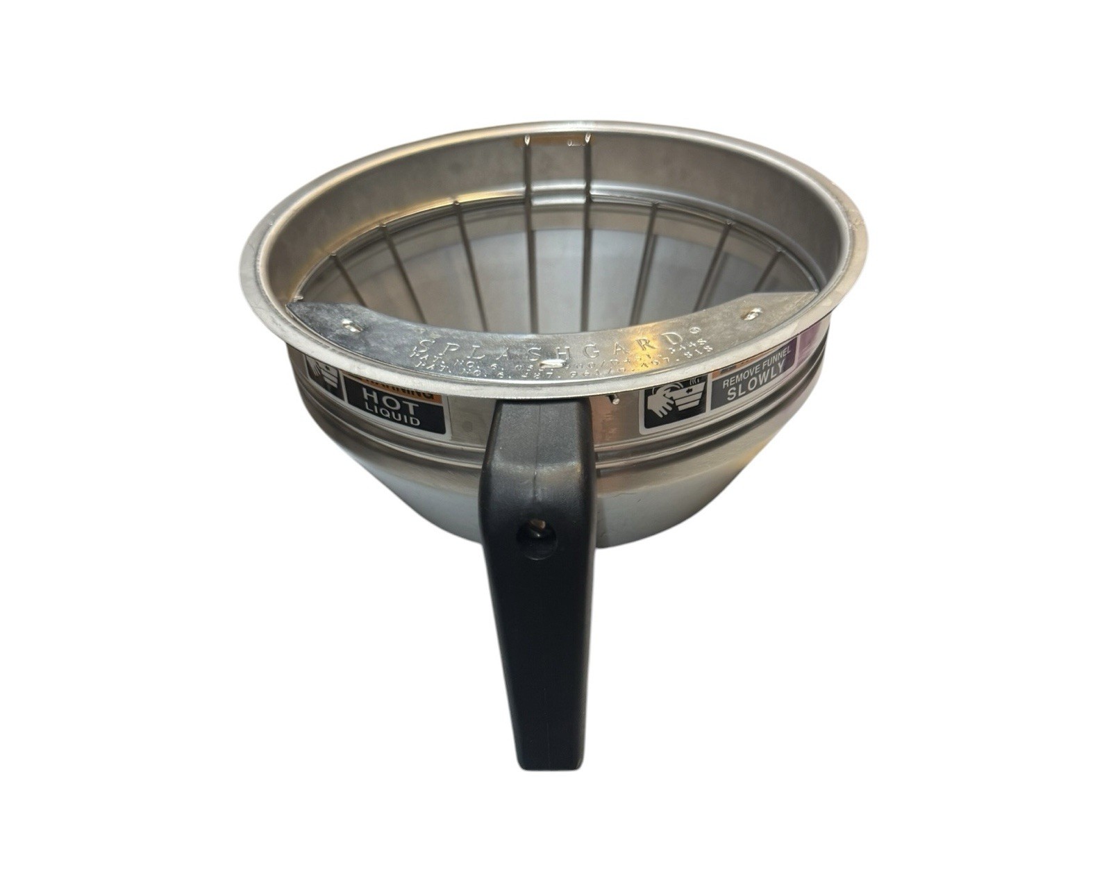 Bunn 6.055.900/6.487.961/6.497.818 Funnel Assembly, Stainless Steel, 7.62"