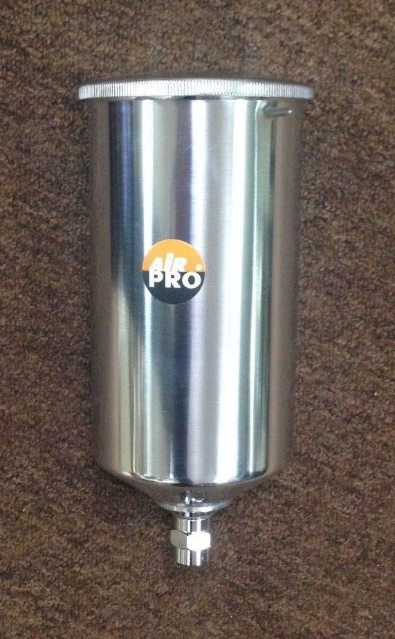 1000cc Aluminum Gravity Cup  - Fits Import guns and others -  M16 x 1.5