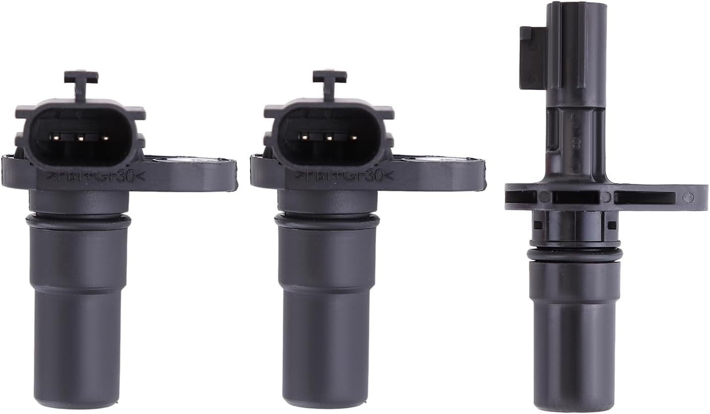 3Pcs Transmission Speed Sensor - Input Output Car Sensor Compatible with Nissan