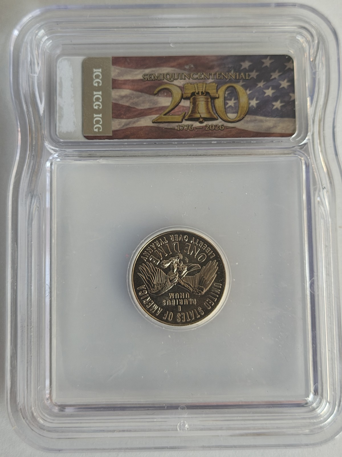 2026-P Emerging Liberty Dime 10C ICG MS68 Semiquincentennial Initial Release