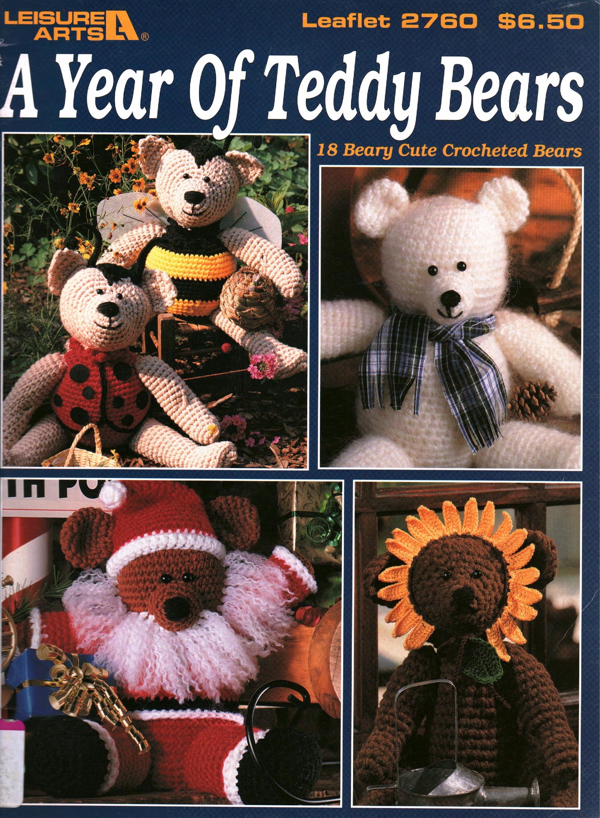 A Year of Teddy Bears | Leisure Arts 2760