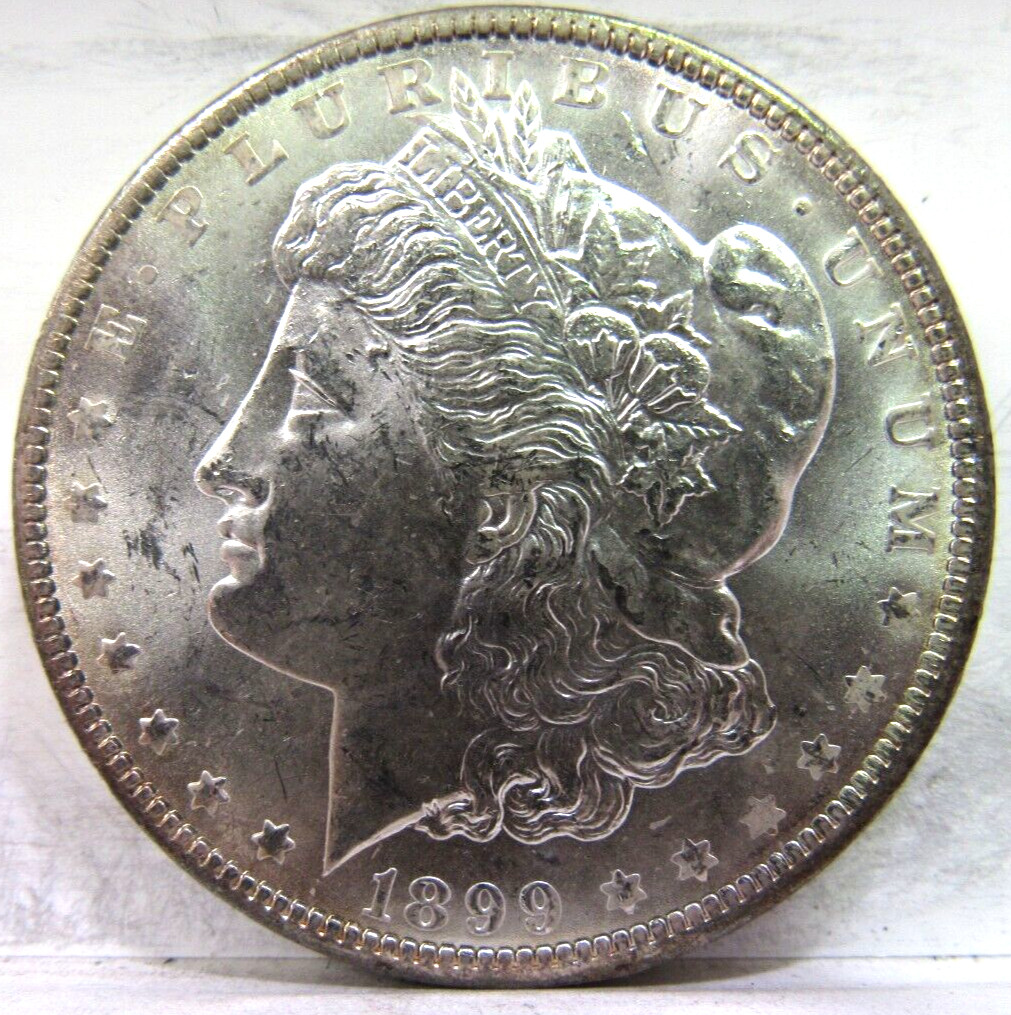 UNITED STATES  1899 - O  MORGAN SILVER DOLLAR BU  CONDITION HIGH. GRADE COIN*