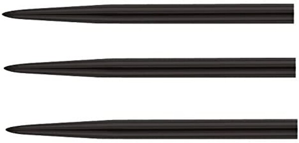 Steel Black 43mm (1 21/16th) Steel TIP Dart Replacement Points - 5 Sets (15 pts)