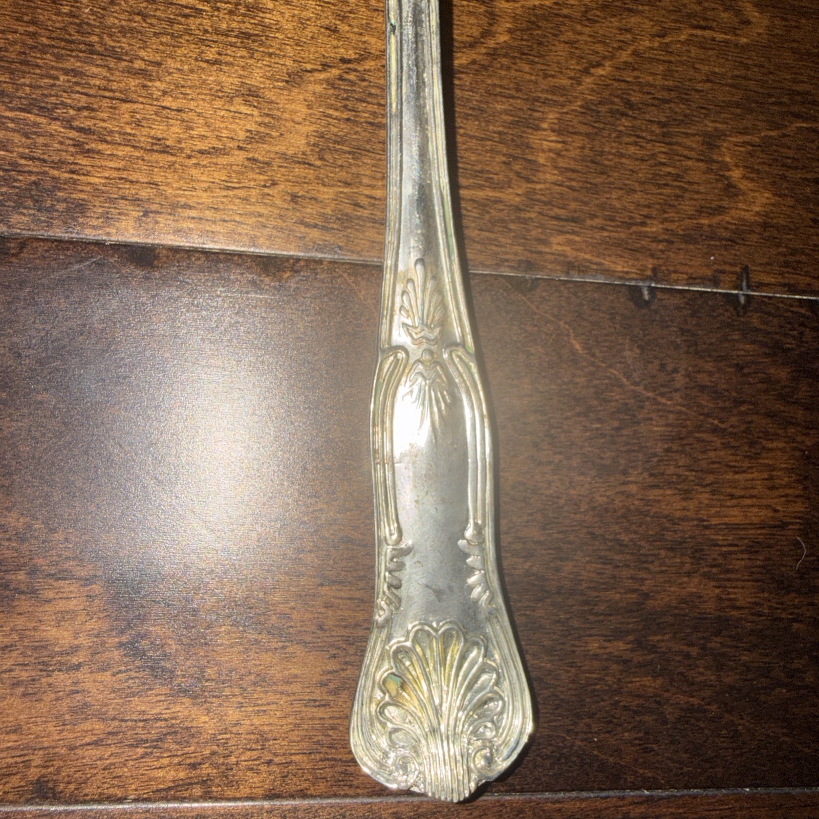 Large Silver Plate Serving Spatulas