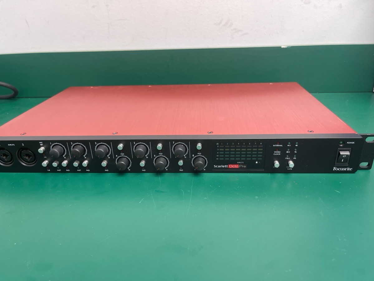 Focusrite Scarlett OctoPre 8-Channel Mic Preamp (EZ5001858)