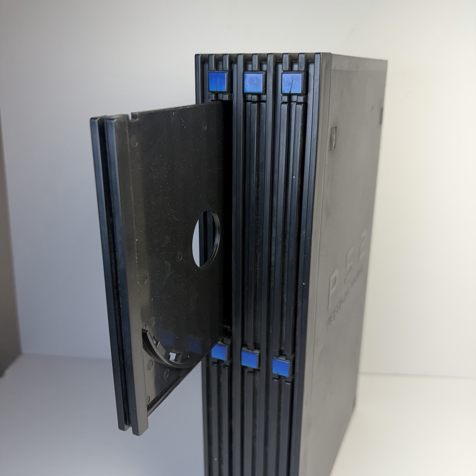 Playstation 2 PS2 Vertical Tower Stand 6 disc/cd/game holder