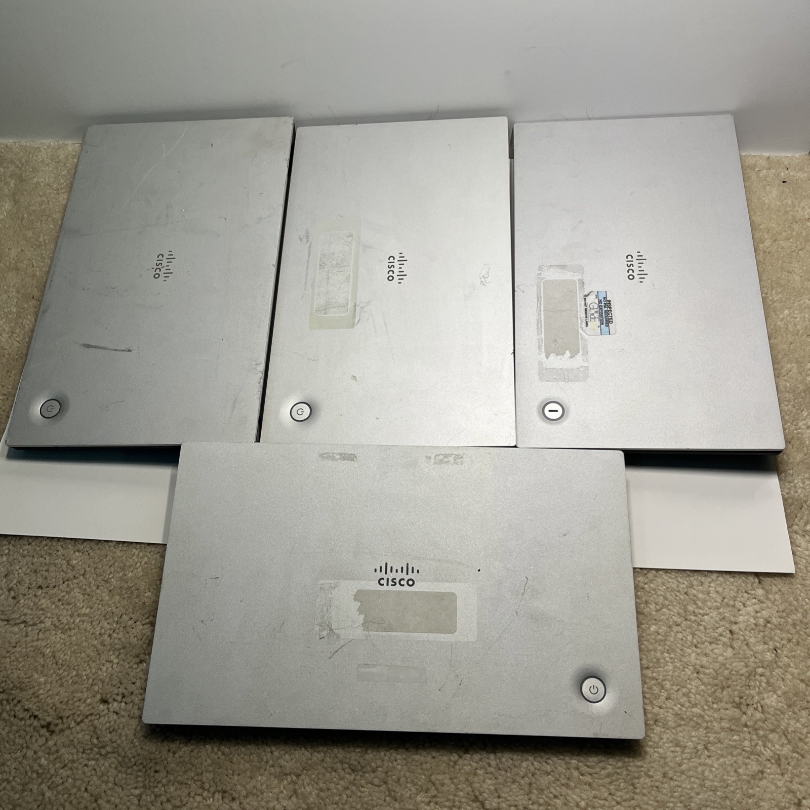Lot of 4 Cisco TelePresence SX20 Codec CTS-SX20CODEC Video Conferencing Units