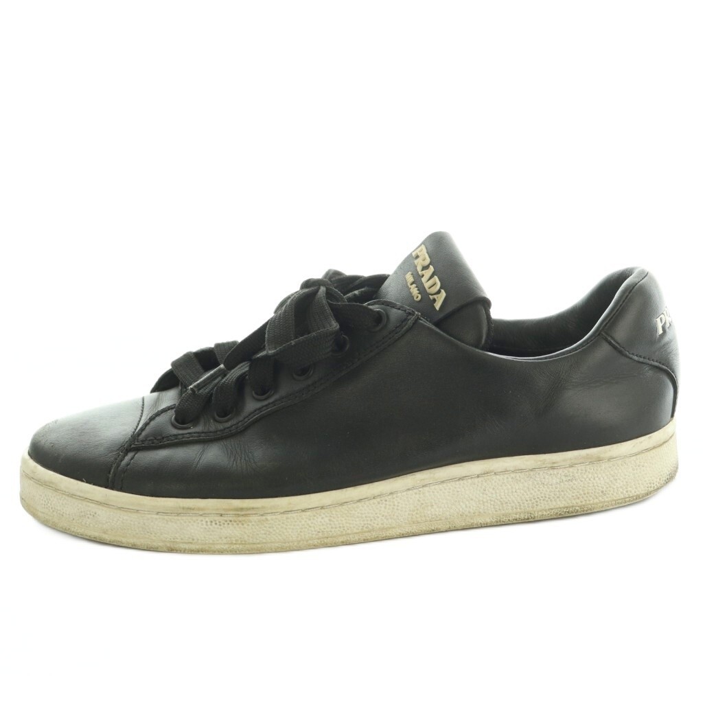 Prada Sneakers Black Women's Size EU39/US9 2EG400 26cm