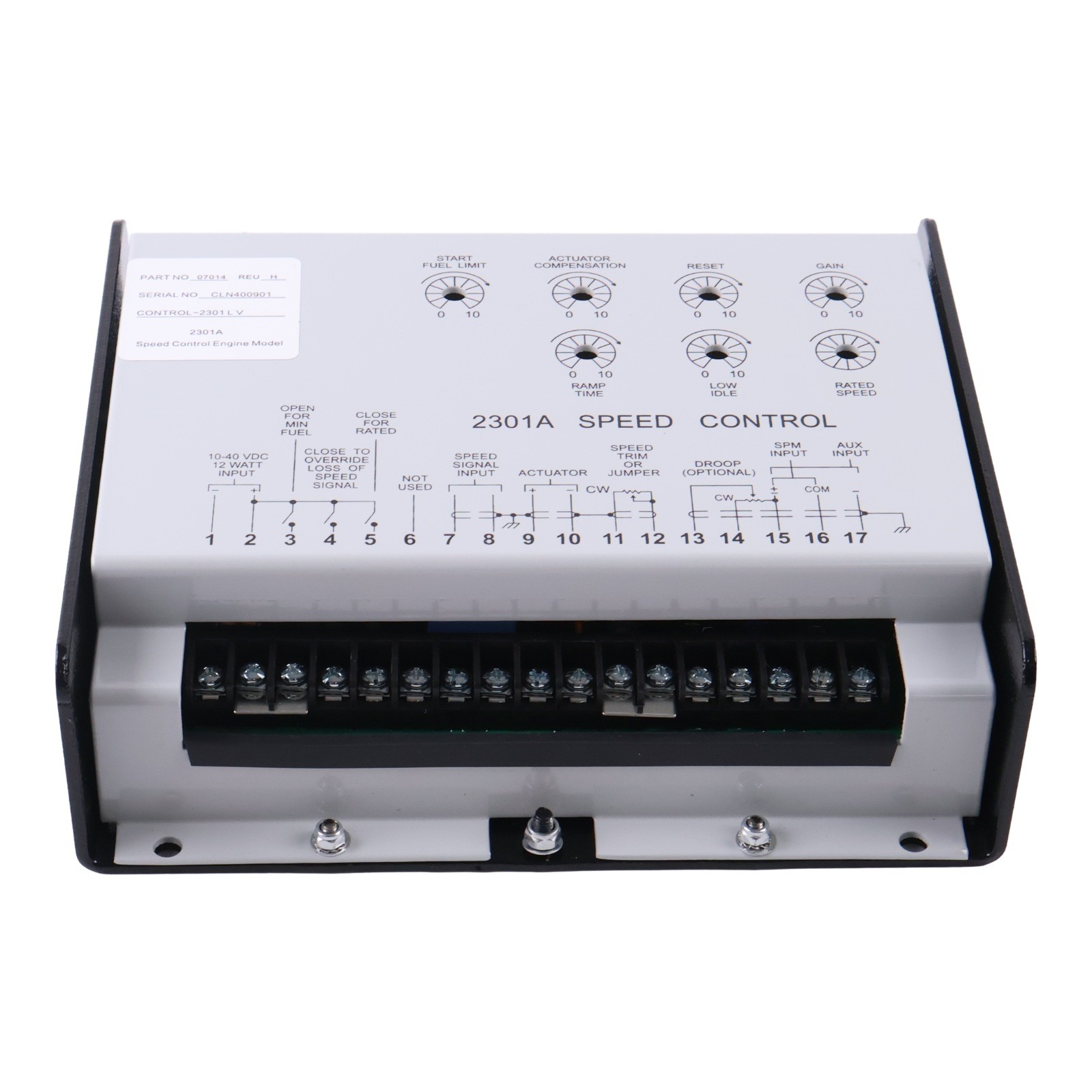 Speed Controller 9907-014 9907014 For Woodward 2301A Series Diesel Or Gas Engine
