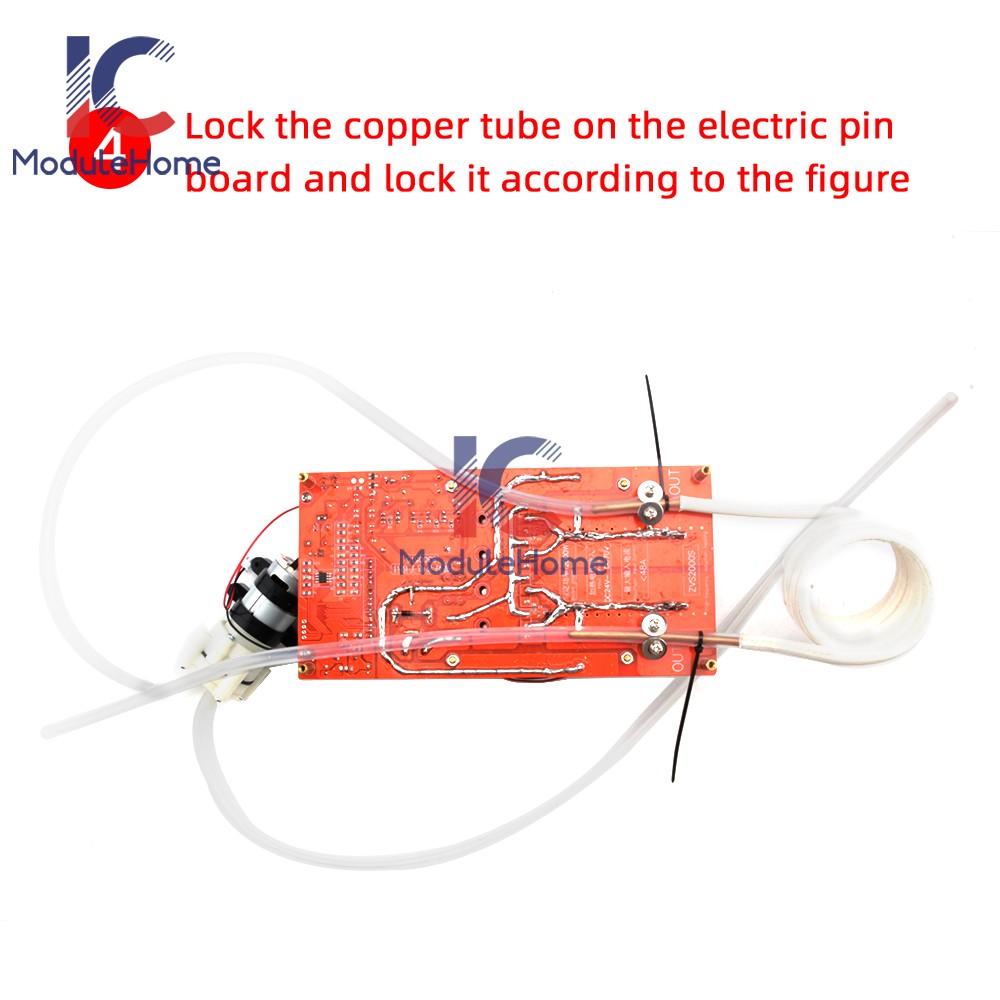 ZVS 2000W High Voltage Induction Heater Module Flyback Driver Heating Board DC