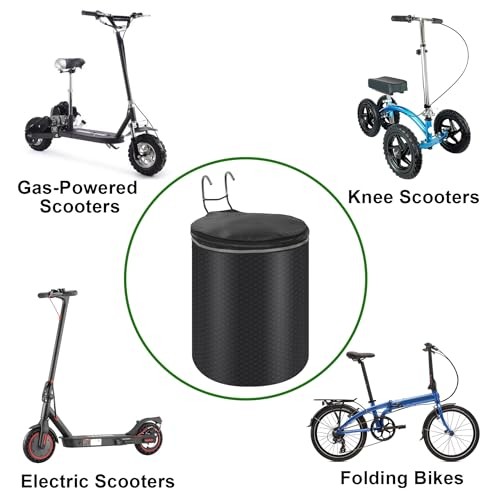 Scooter Waterproof Front Basket，Thickened Folding Bike Honeycomb Pattern