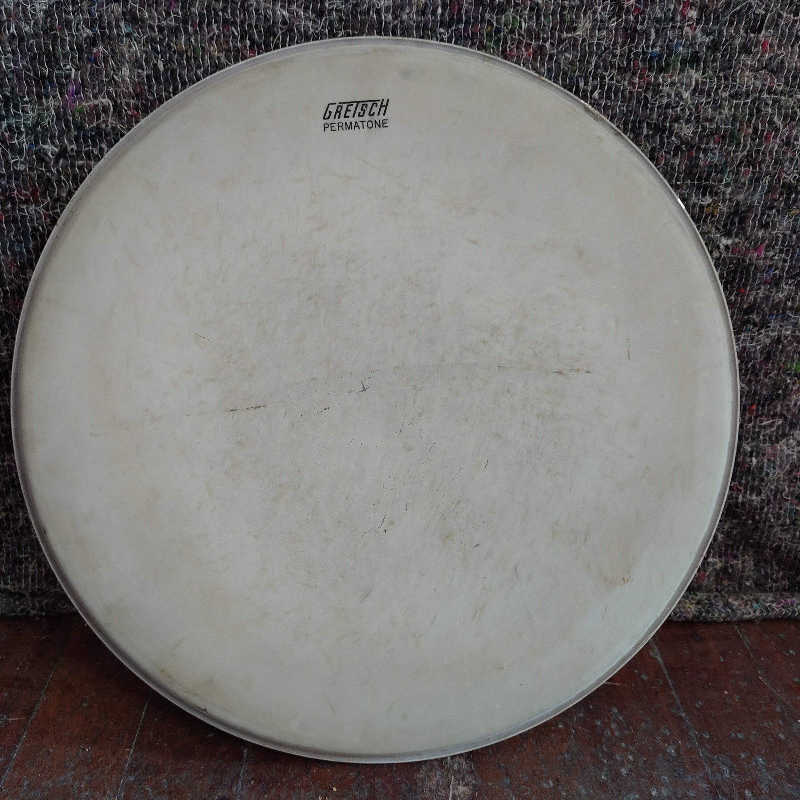 Vintage Gretsch 14" Permatone Drum Head