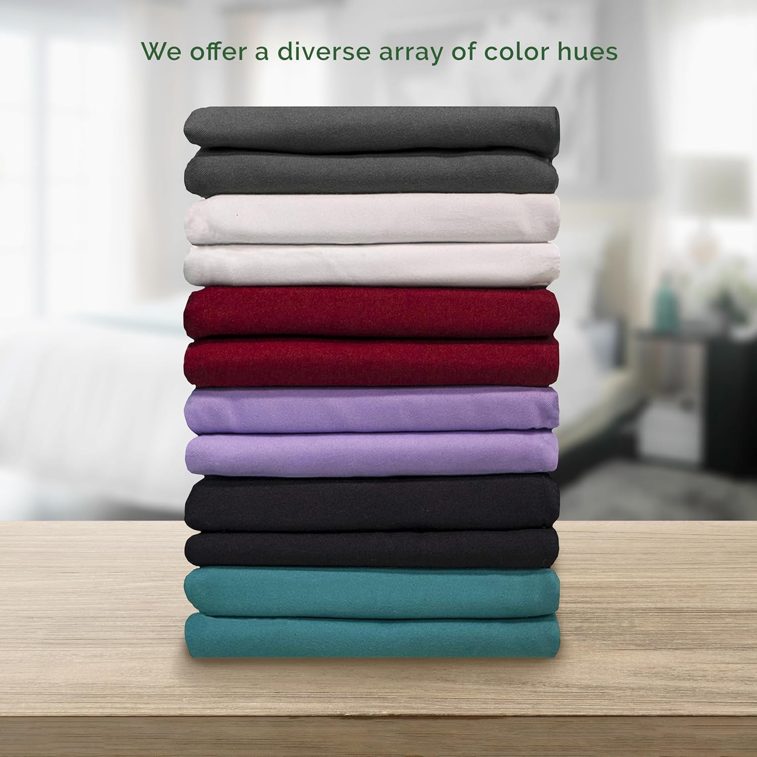 Premium Hotel Quality 1-Piece Flat Sheet Luxury & Softest 1500 Thread Count