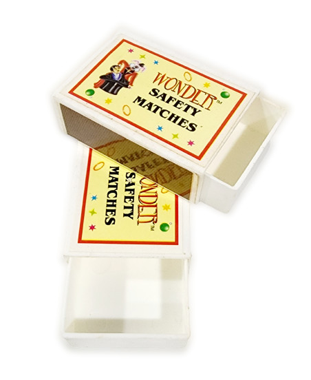 CIRCUS MATCHBOXES Ghost Magic Trick Pops Out Pocket Acrobatic Moving Match Box