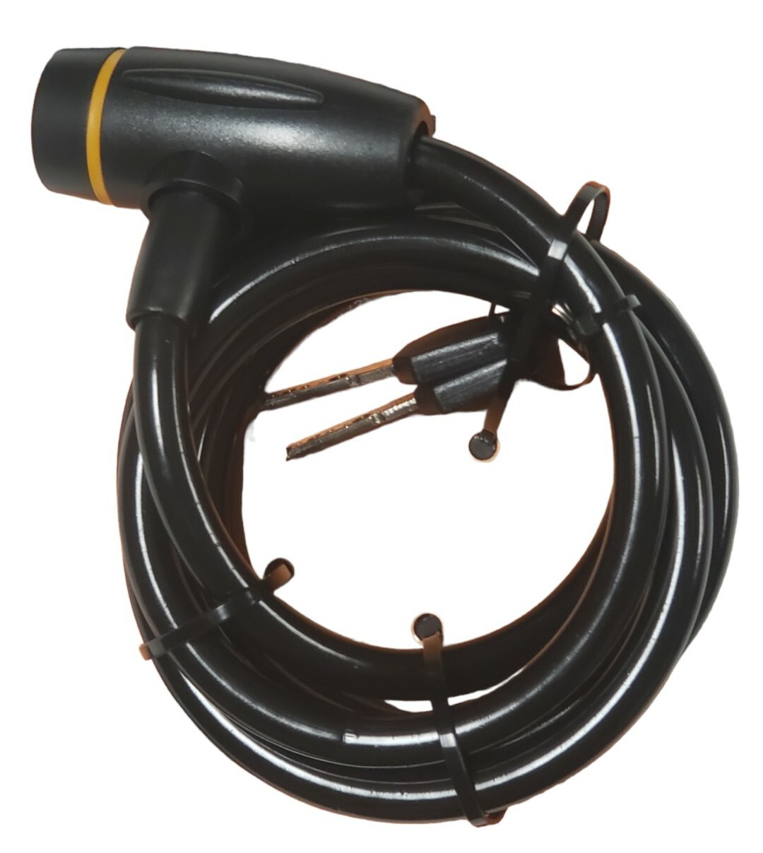 Muddy Hunting Game Treestand Lock 2 Keys With Coated 6’ Cable 1/4” Steel Cable
