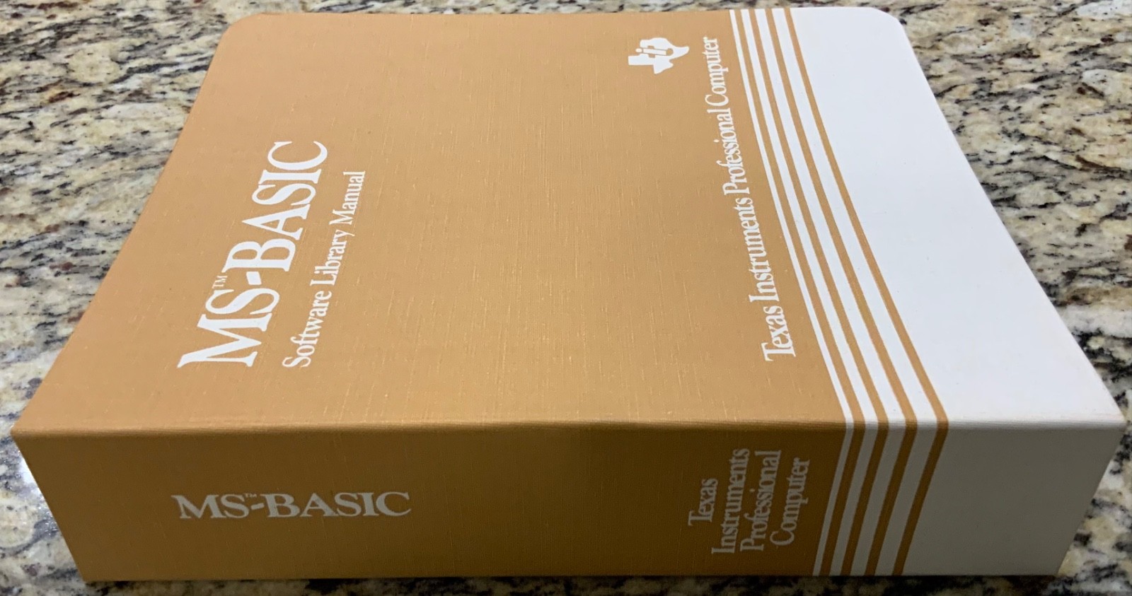 1982 Texas Instruments Professional Computer Guide MS-Basic No Discs Incomplete