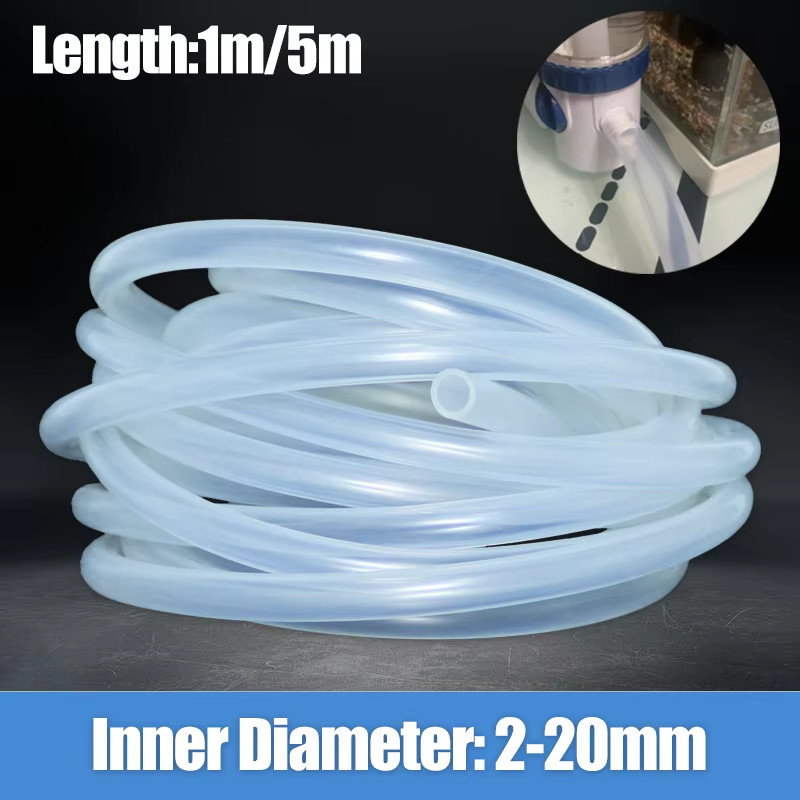 Silicone Hose Food Grade Clear Tube High Temp for Faucet Aquarium US
