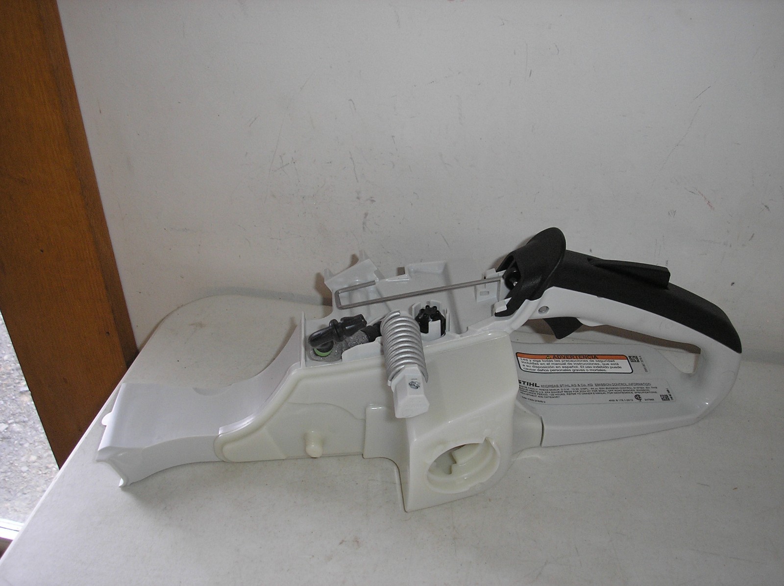 NEW GENUINE OEM STIHL MS391 CHAINSAW /  GAS TANK REAR HANDLE