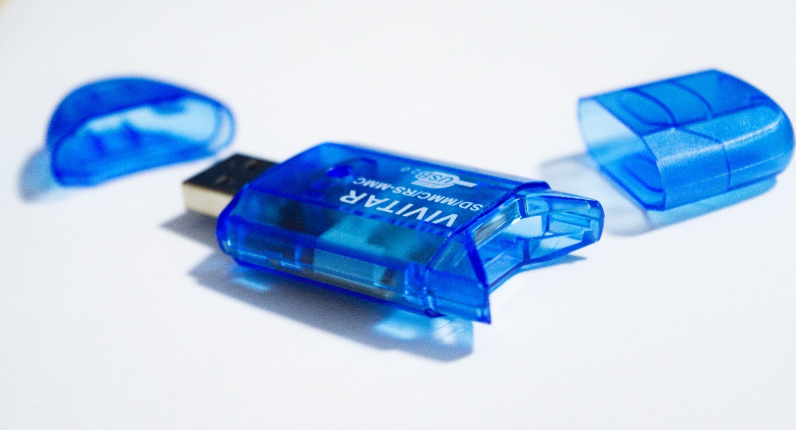 Vivitar Card Reader Writer for SD/MMC/RS-MMC Card 2.0 USB
