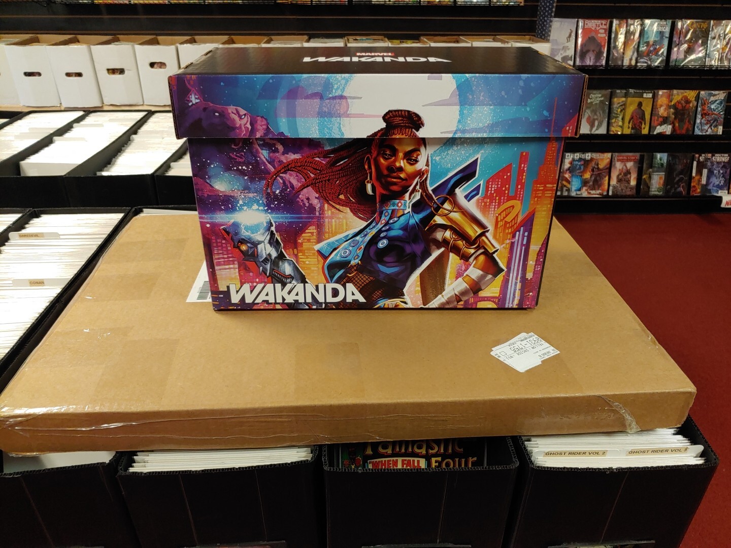 Lot / Bundle of 5 Wakanda Marvel Graphic Comic Boxes Brand New Box