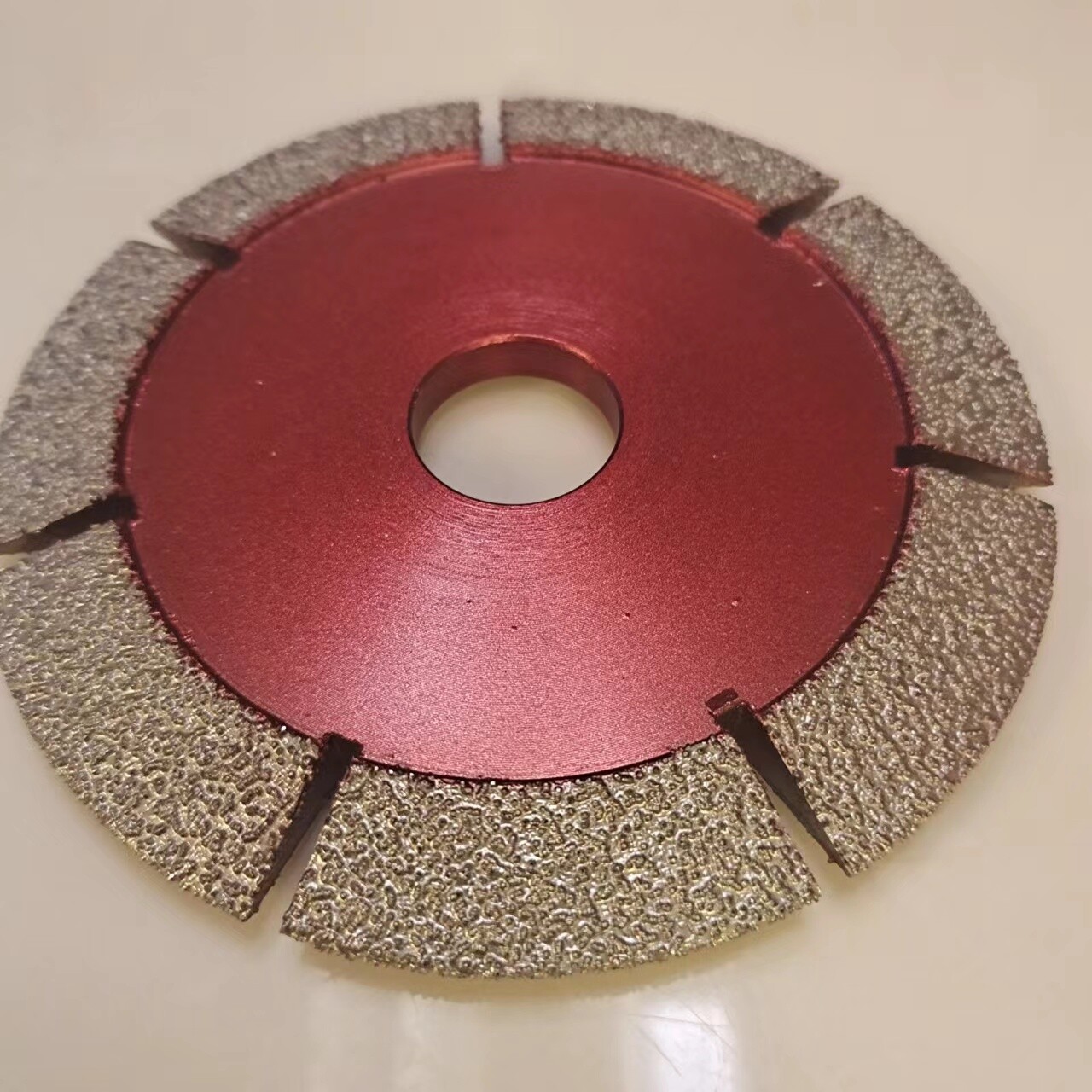 4-1/2" Diamond Crack Chaser Blade 0.375" Segment V-Shape stone concrete marble