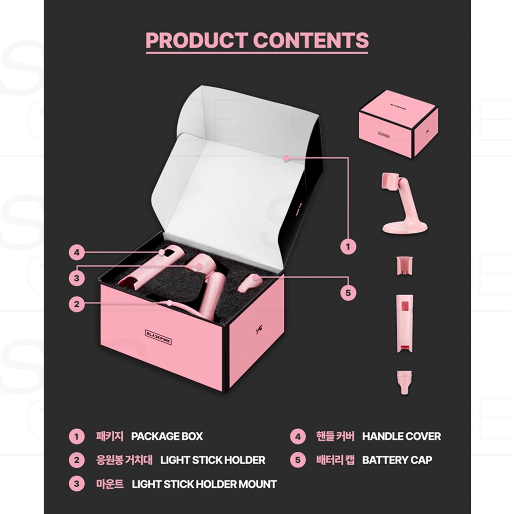 BLACKPINK Official Goods Light Stick Special Edition CUSTOM KIT + Tracking Num