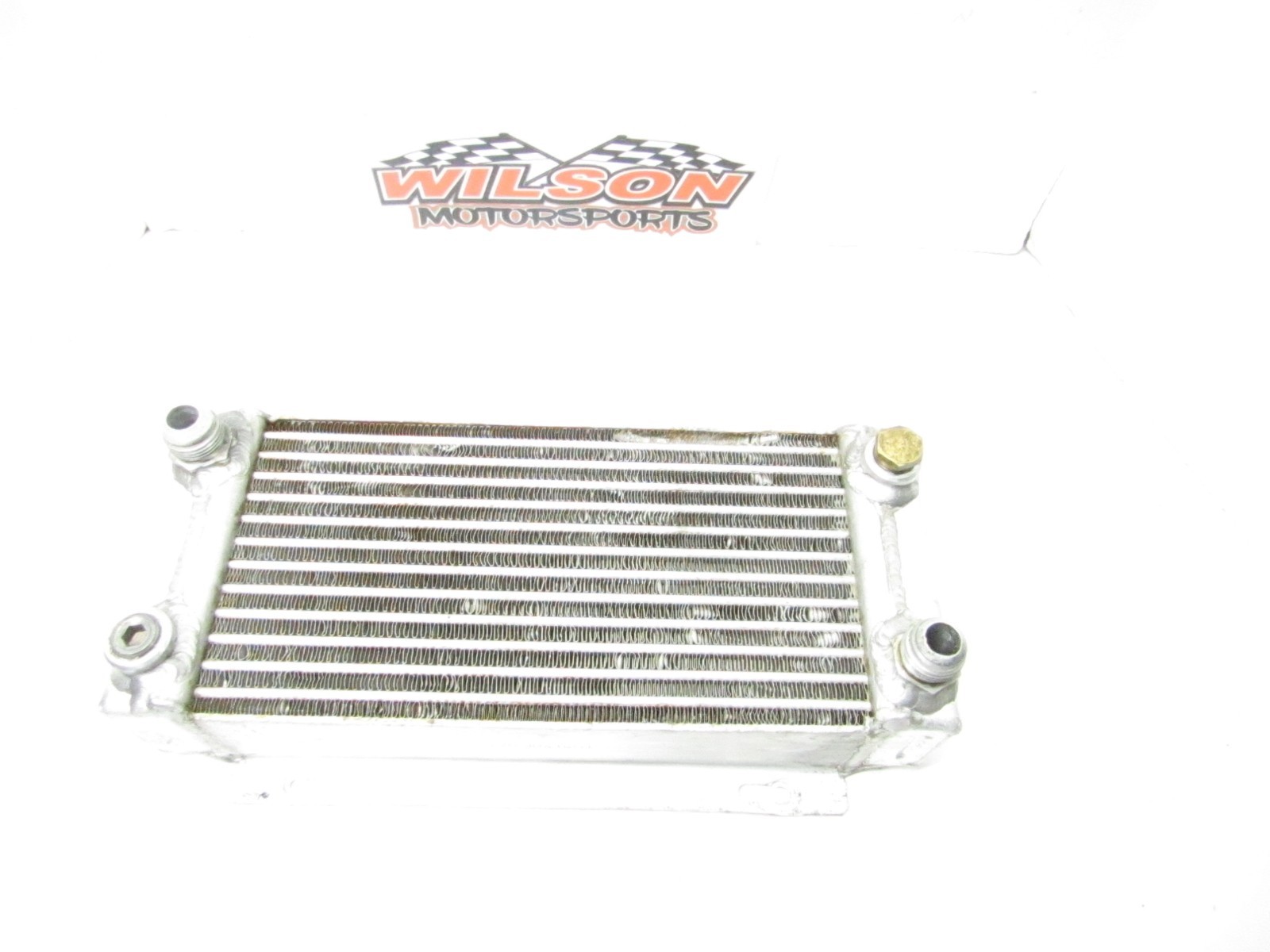 Aluminum Oil Cooler ALLSTAR PERFORMANCE IMCA UMP WISSOTA  FSR